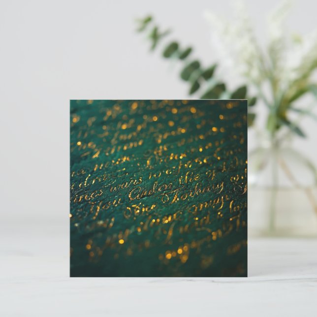 Calligraphy of the Unknown (Em pé/Frente)