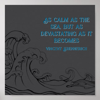 Calm as the Sea Poster
