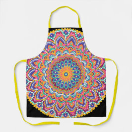 Calm Linda e Colorida Floral Mandala