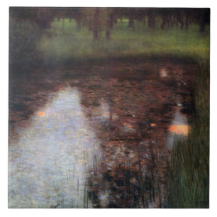Calm Pond no Castelo de Kammer, Gustav Klimt