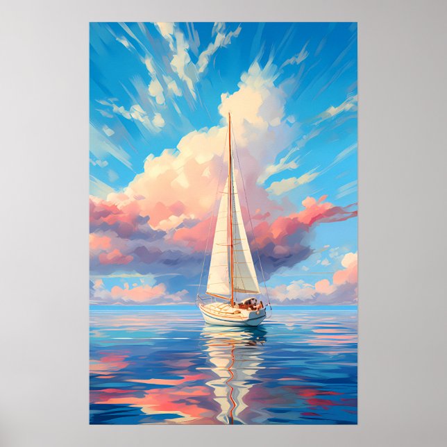 Calm Waters | POSTER IA (Frente)