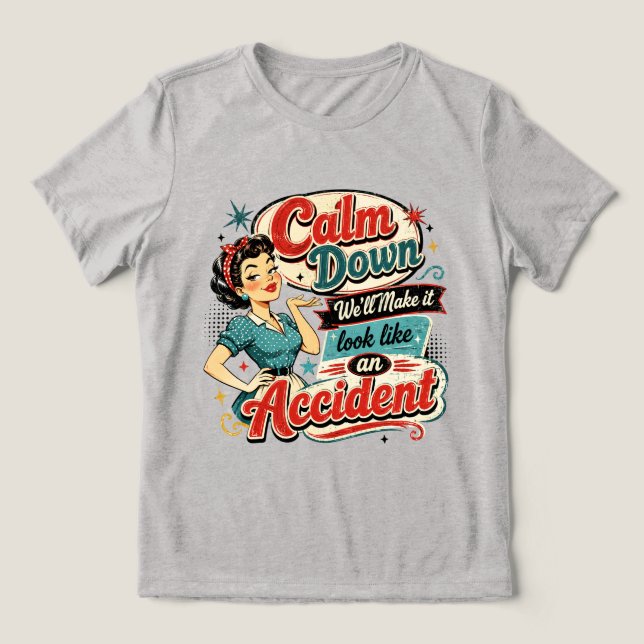 Calma Aí, Vamos Fazer Parecer Um Acidente (Design frontal)