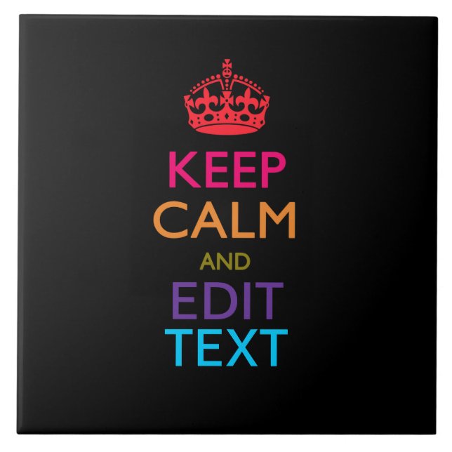 CALMA DE MANUTENÇÃO Personalizada E Editar Multico (Frente)