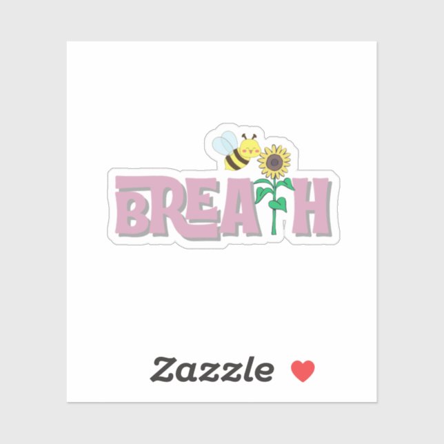 Calma e adesivo minimalista (Folha)