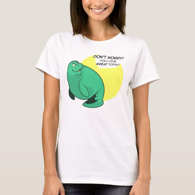 Calmando Camisa de Manatee (Frente)