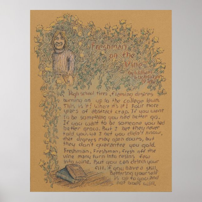 Caloiro Na Vinha - Poster (Frente)