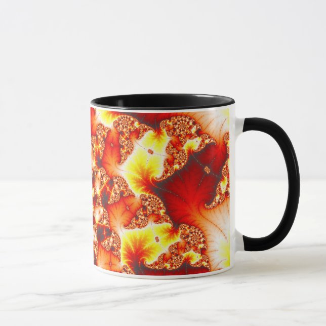 Calor Refractive - caneca do Fractal (Direita)