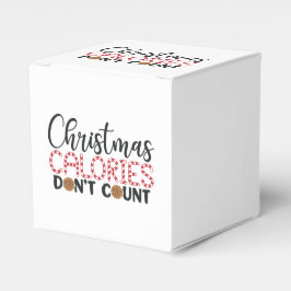 Calorias de Natal não contam caixa de favoritos