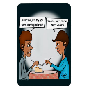 Calorias e ímã flexível flexível