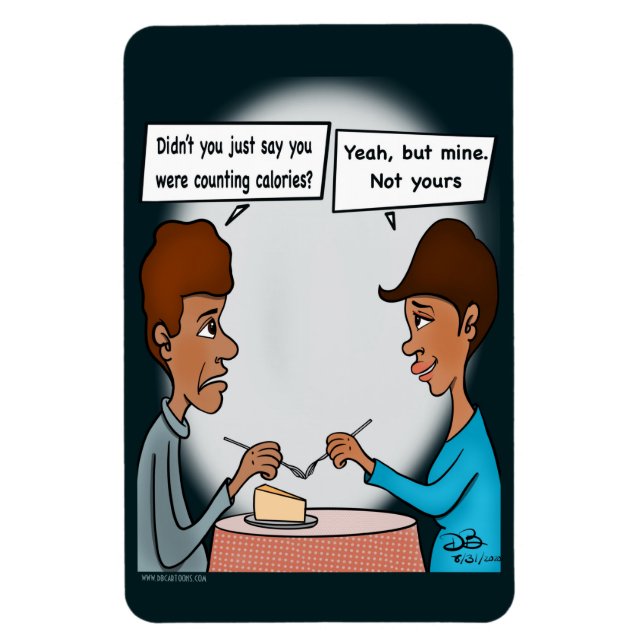 Calorias e ímã flexível flexível (Vertical)