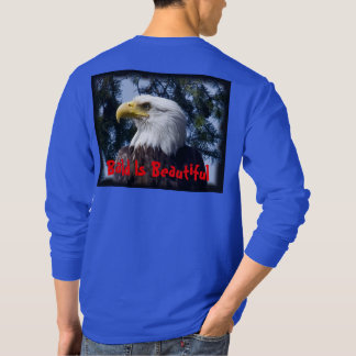 Calva é a águia americana bonita - camisa