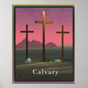 calvar christian poster art
