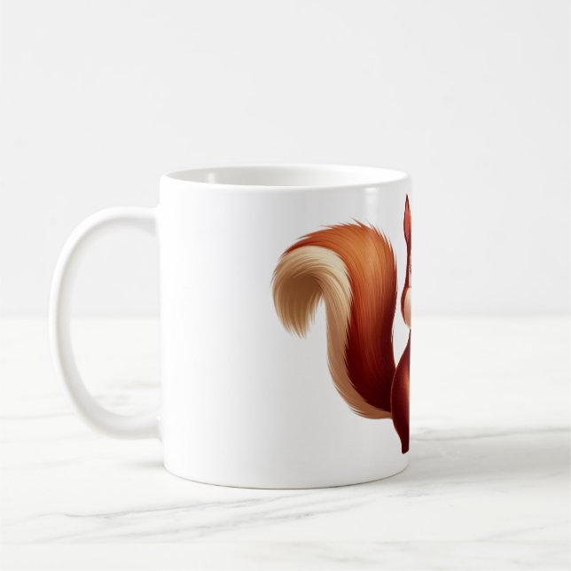 Cama de esquilo-cômoda - Xícara de café (Esquerda)