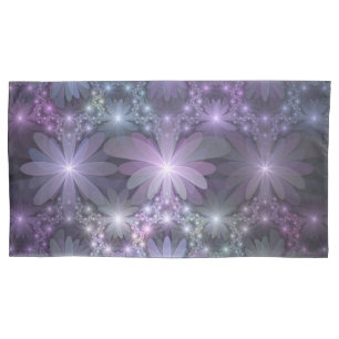 Cama de Flores Arte de Fractal Abstrato Brilhante