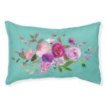 Bonito púrpura e lilac aquarela floral