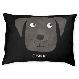 Cama Para Animais De Estimação Cachorro Gelado Preto Labrador Gelado Personalizad