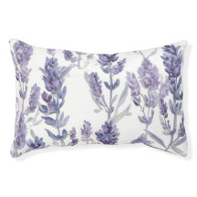 Campos de Lavanda | Padrão de Flor de Aquarela Rox