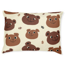Cara de urso engraçado