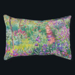 Cama Para Animais De Estimação Claude Monet - O Jardim Íris de Giverny<br><div class="desc">Jardim Íris em Giverny / Jardim do Artista em Giverny - Claude Monet,  1899-1900</div>
