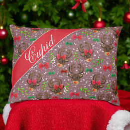 Cama Para Animais De Estimação Névoa de Natal Plum Pet Bed