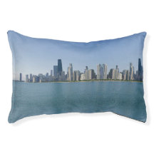 O Skyline de Chicago com Padrão Espelhado