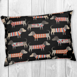 Cama Para Animais De Estimação Padrão de cachorro Dachshund