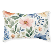 Padrão de Flor Silvestre Aquarela Botânica Moderna