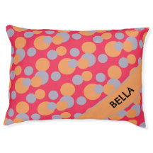 Padrão de pontos modernos Cão Personalizado Colori