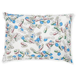 Cama Para Animais De Estimação Pill Sprinkles Pattern