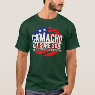 Camacho Indeciso para Presidente 2028 EUA Camiseta