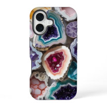 Camadas de Cristal Geode Arco-Íris - Gemstone Vibr