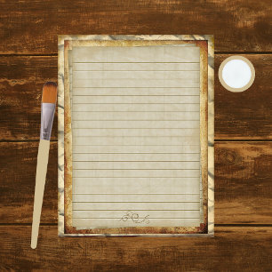 Camadas de Papel Scrapbook 7 Vintage