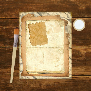 Camadas de Papel Scrapbook Vintage 10