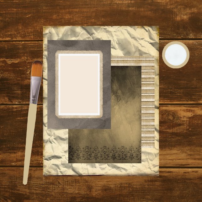 Camadas de Papel Scrapbook Vintage 11 (Criador carregado)