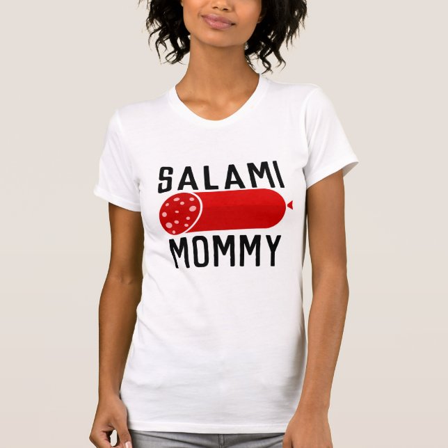 CAMADAS-T, CAMISETAS MAMÃES SALAMI (Frente)