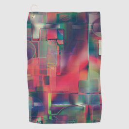 Camadas verdes e vermelhas de imagem e um tom leve