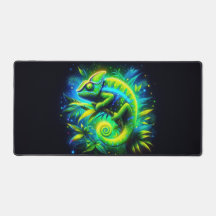 Camaleão Brilhante, Animais Neon Capturantes