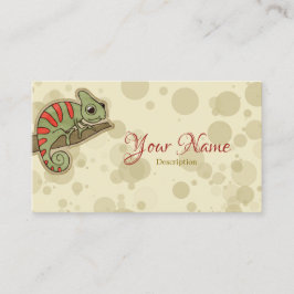 Camaleão - Cartão de visita