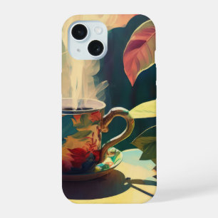 Camaleão Neon Charlie, Colagem de Floresta Tropica