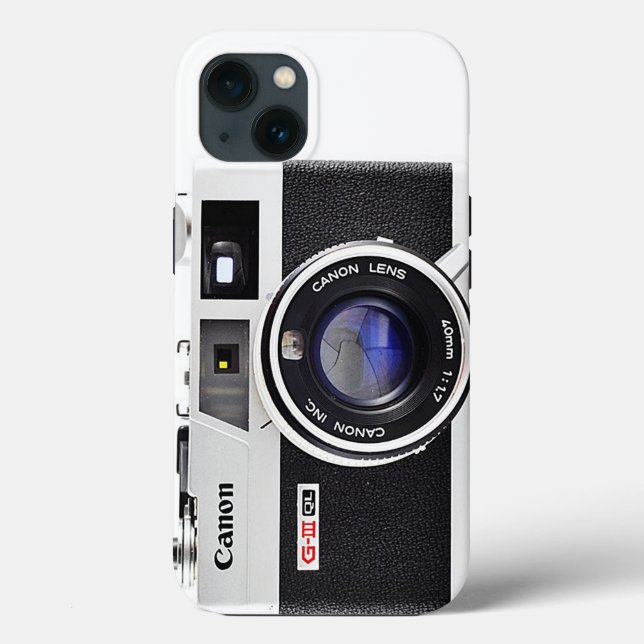 Câmara de Vintage do Canon QL17 G-III (Verso)