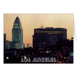Câmara Municipal de Los Angeles no cartão de Dusk
