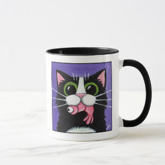 Camarão obtido - caneca do gato