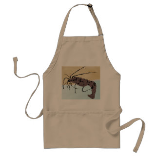 Camarão para o avental do CHURRASCO