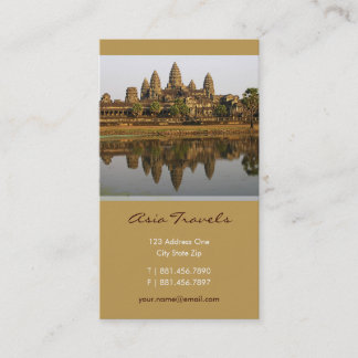 Camboja| Cartão de visita de Fotografia Angkor Wat