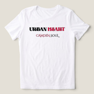 CAMDEN CITY LOVE URBAN HEART Preto Carmesim Femini