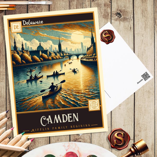 Camden, Delaware | Cartão Postal Antigo (Criador carregado)