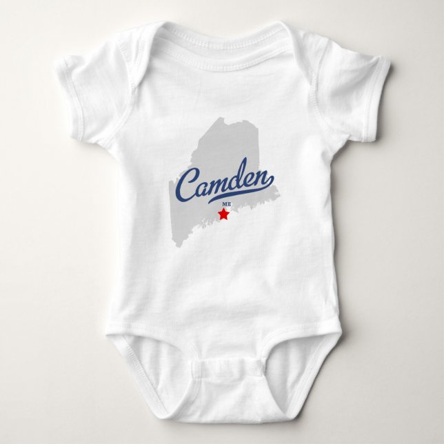 Camden Maine MIM camisa (Frente)