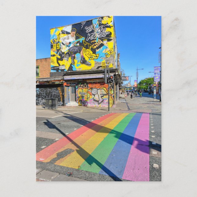 Camden Town, Londres - Cartão postal britânico (Frente)