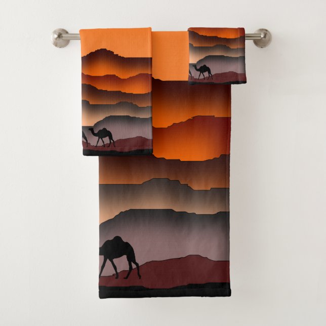 Camel Bath Totol Conjunto Deserto Sunset (Insitu)