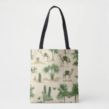 "Camel Journey Tote Bag"